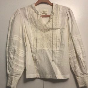 Anthropologie Peasant top